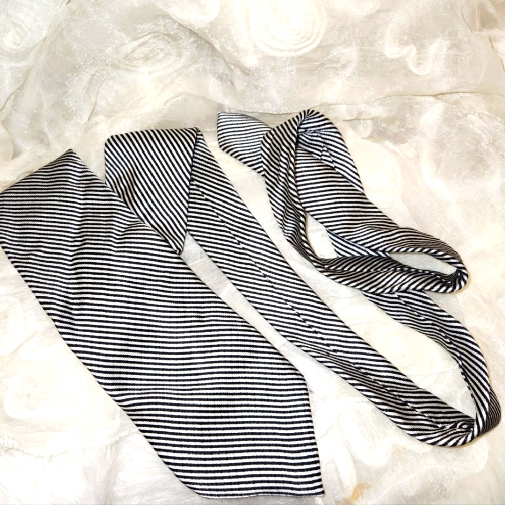 ⭐️Chaps 100% silk stripes print tie